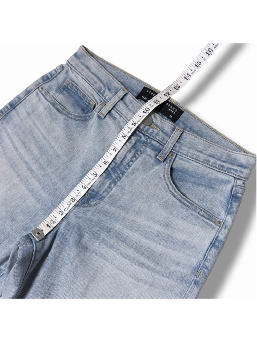 Veronica Beard NEW Sheridan Bell Bottom Flare Jeans in Sky Wash Mid Rise 26x31